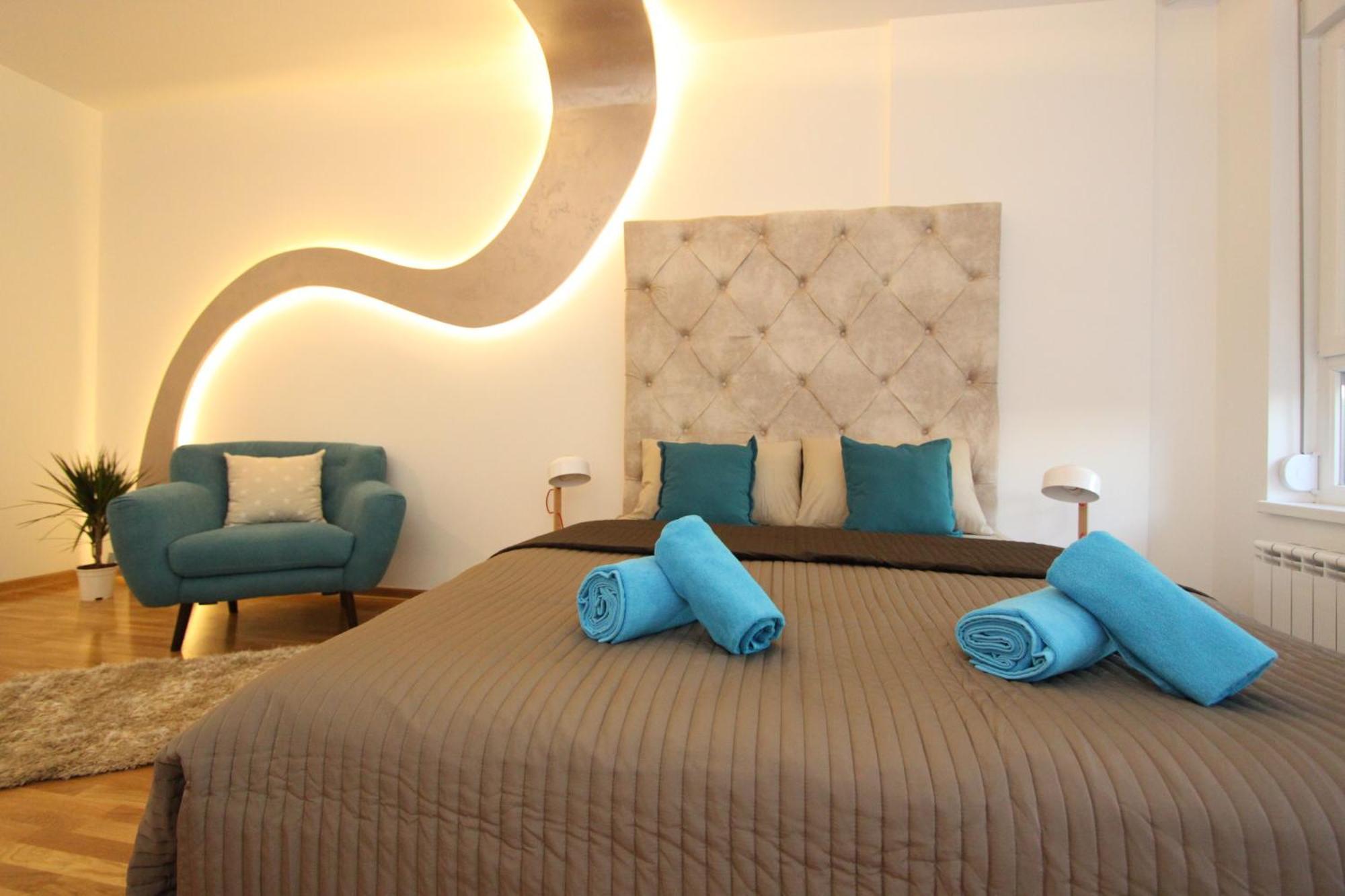 Riviera New Belgrade Apartment, Parking 5 Eur Per Day Екстер'єр фото